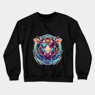 Cow Person Crewneck Sweatshirt